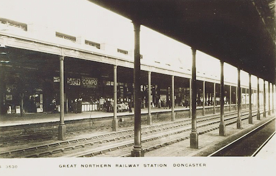The Railways: Doncaster Railway Station 1912